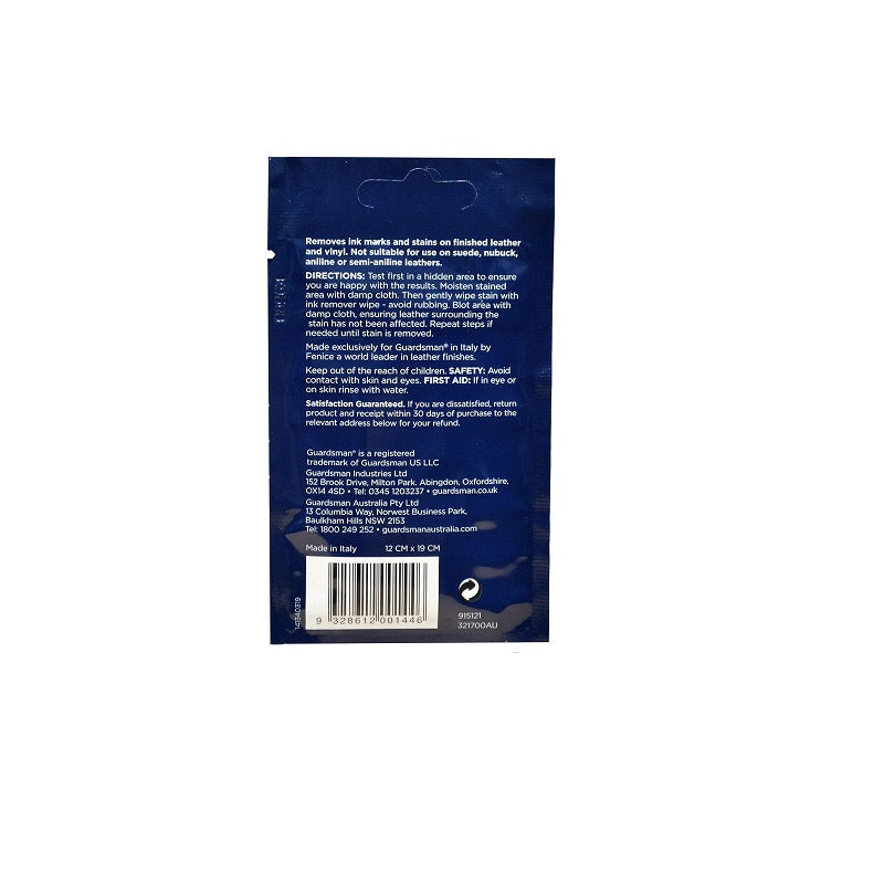Guardsman Ink Remover Wipes