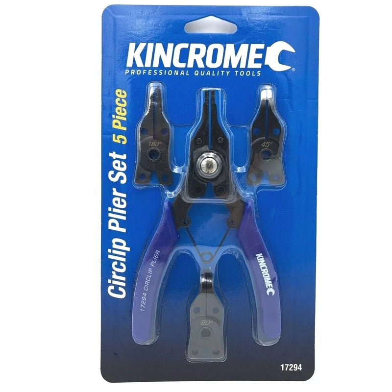 Kincrome Combination Circlip Pliers Set 5 Piece-image-1