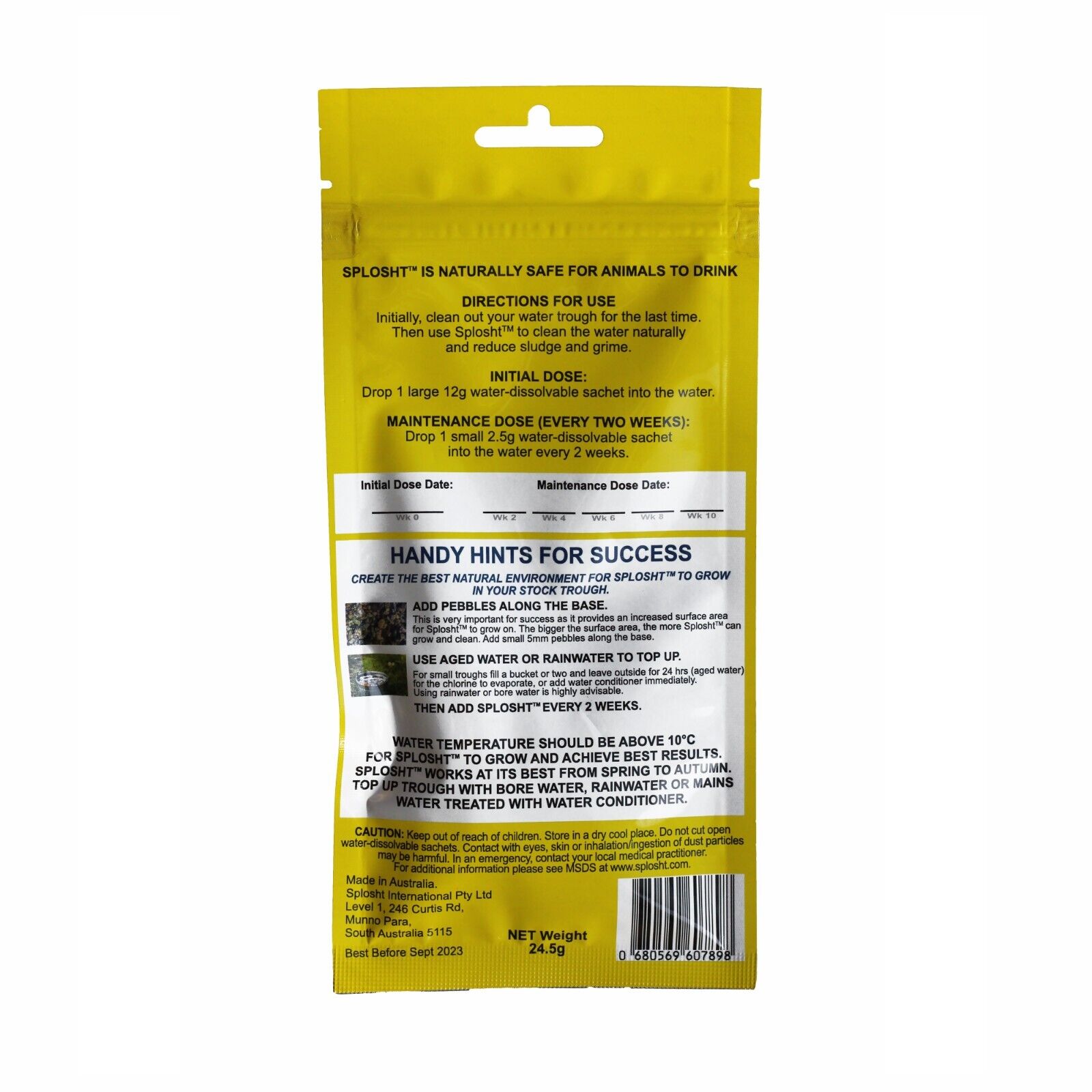 Splosht Water Trough Pack Algae Cleaner-image-2